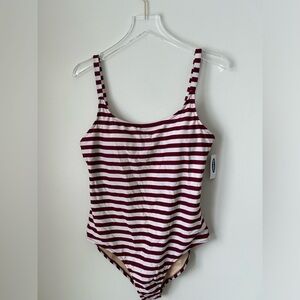 Old navy stripped swim suit